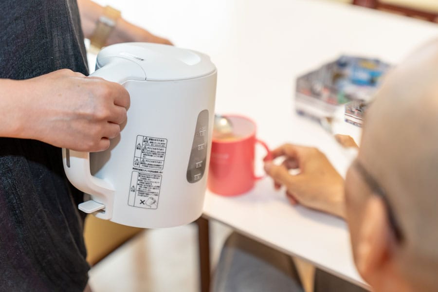 起床・身支度・朝食